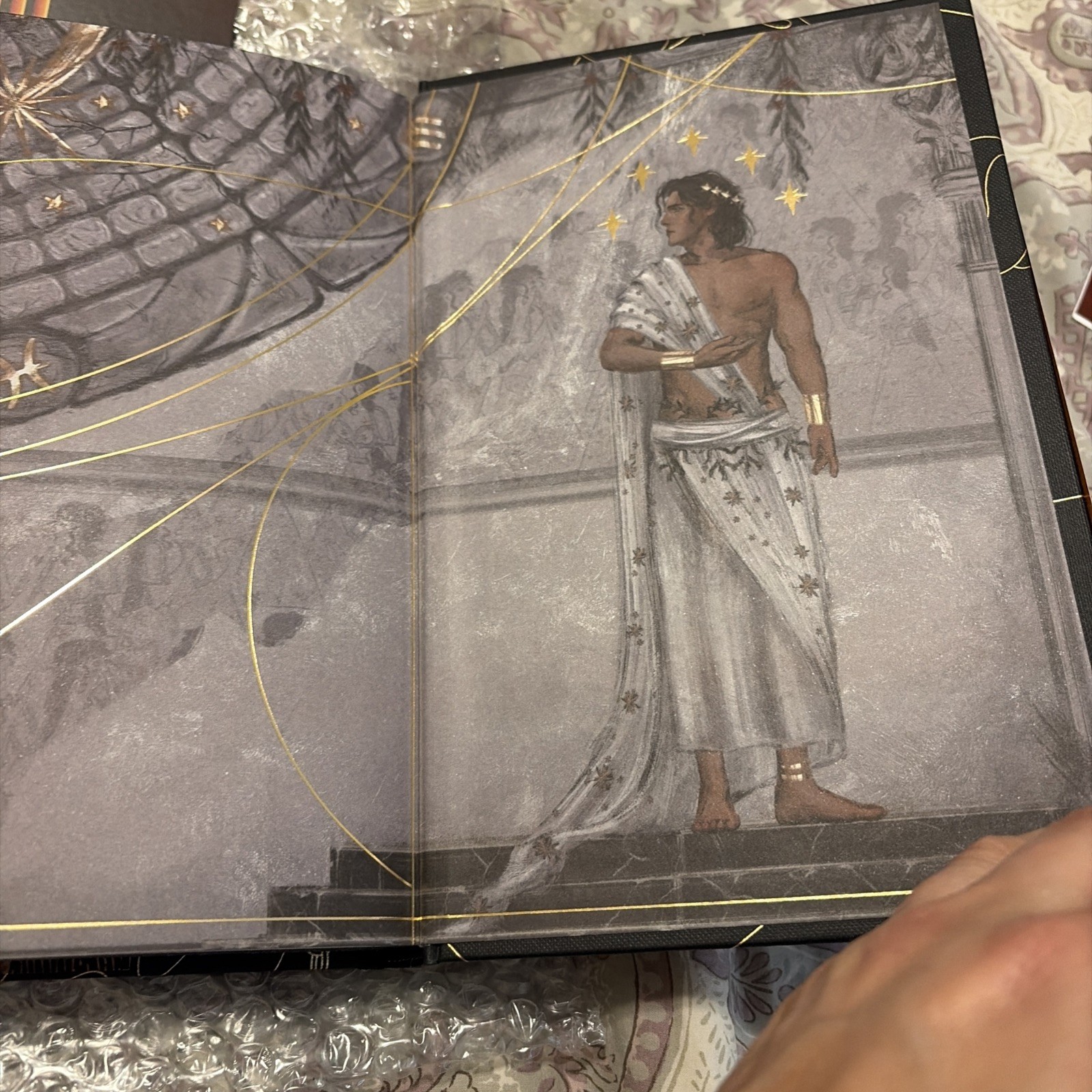 Fallen City by Adrienne Young – FairyLoot Exclusive Edition Sprayed Edges