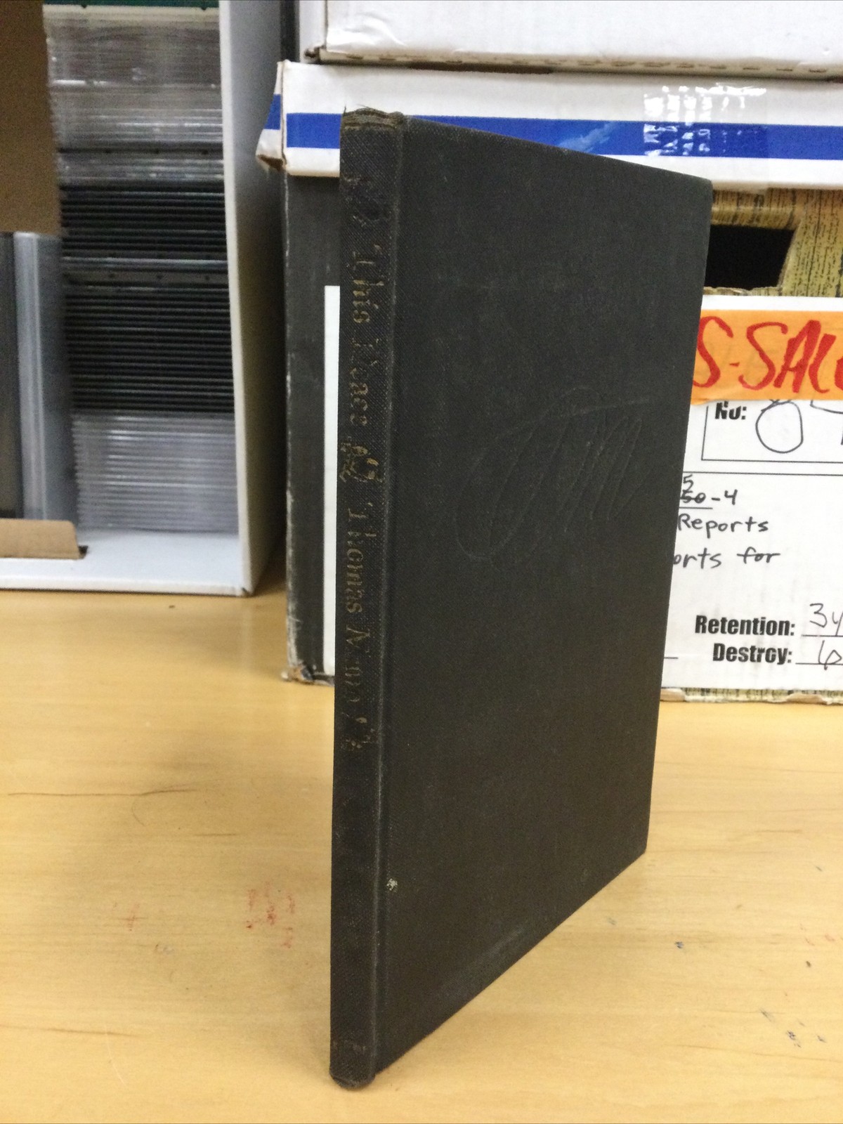 1938-This Peace By Alfred A Knopf, HB No DJ, Second Printing In Good Condition