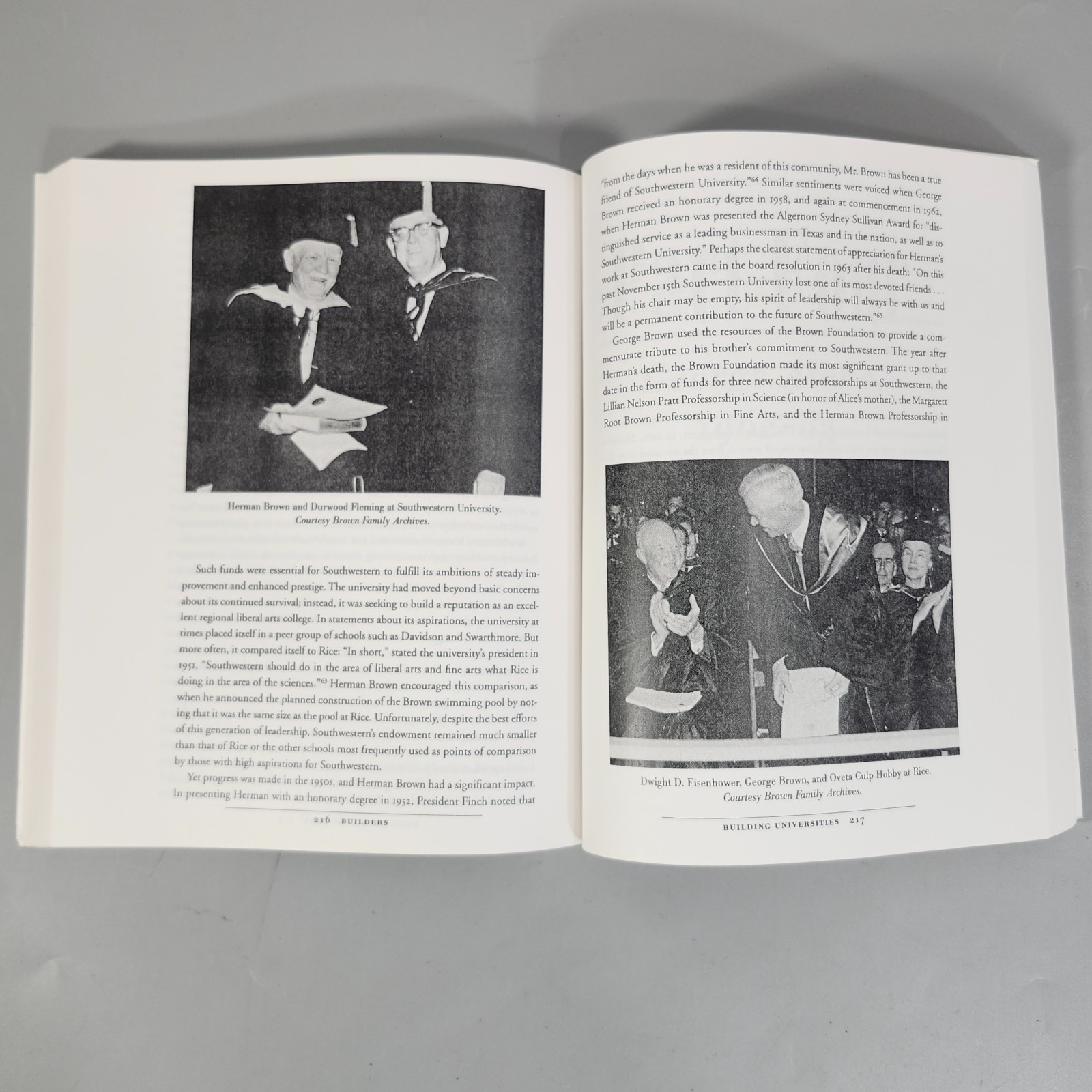Builders Herman George R Brown Bio Book Philanthropy Business Houston TX History