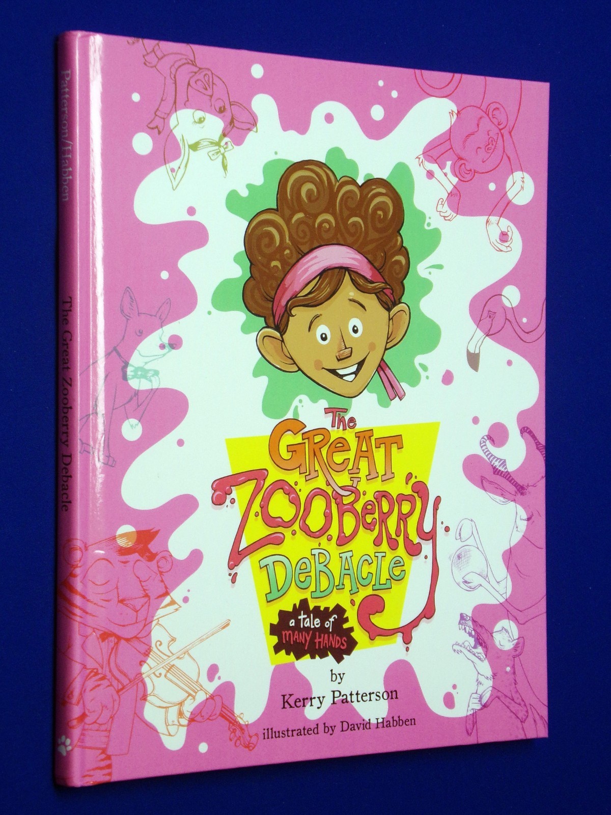 SIGNED Great Zooberry Debacle Kerry Patterson David Habben Childrens Kids Book