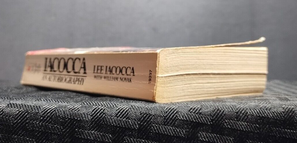 Iacocca An Autobiography Lee Iacocca PB Business Memoir Automotive Industry