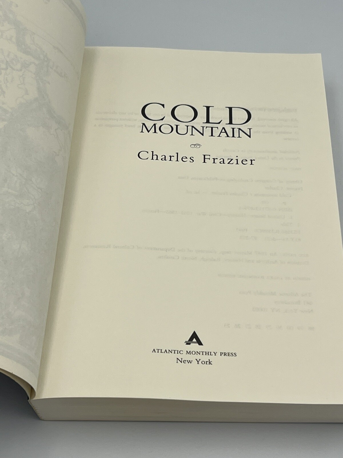 Cold Mountain By Charles Frazier (Trade Paperback)