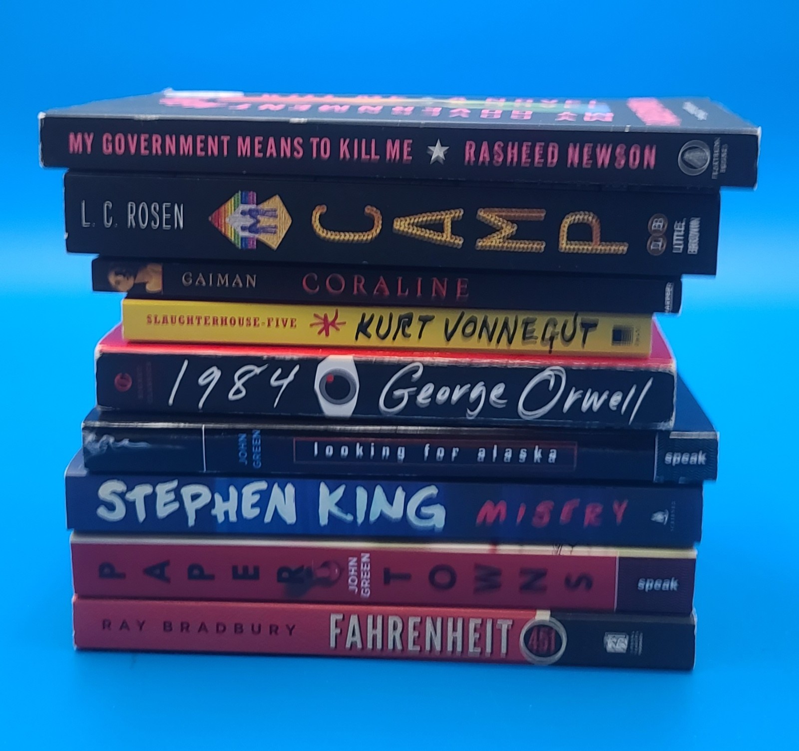 Banned & Challenged Books – Choose Your Title – Multiple Options – Same Price