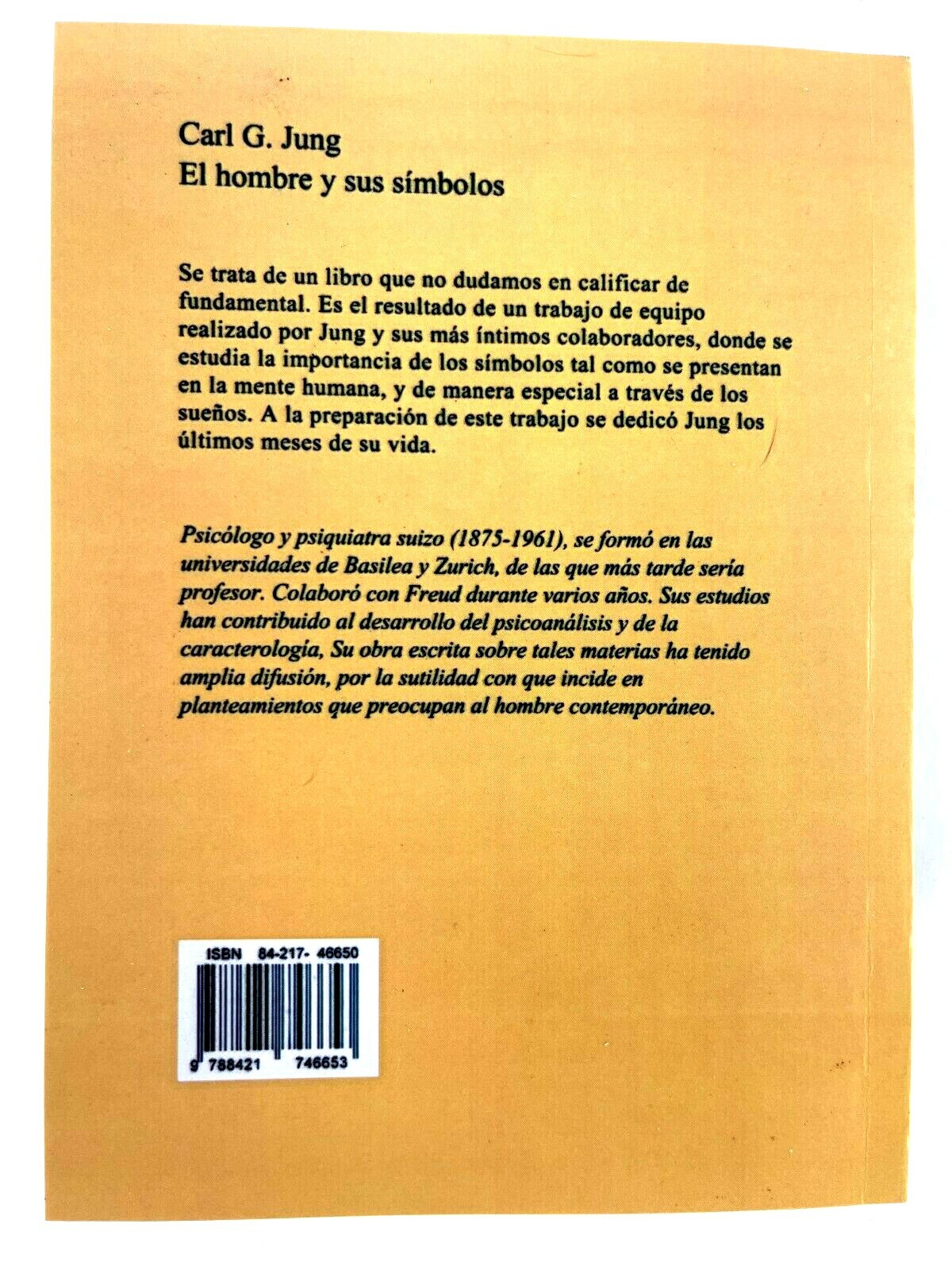 El Hombre y sus Símbolos by Carl G. Jung – Spanish C119