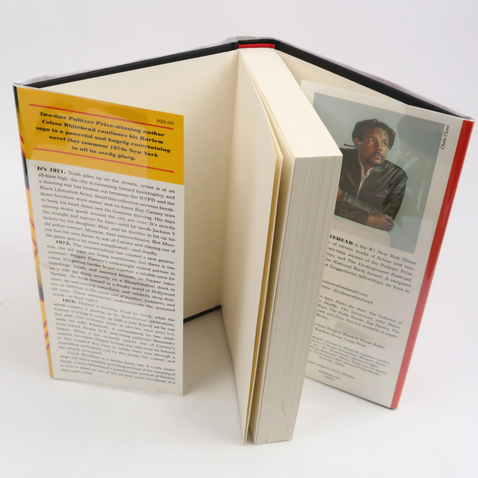 Crook Manifesto: A Novel by Colson Whitehead (Doubleday, 2023) First/1st Signed