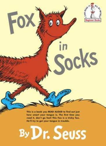Fox in Socks – Library Binding By Dr. Seuss – GOOD
