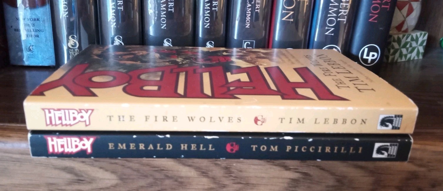 HELLBOY TPB LOT, The Fire Wolves, TIM LEBBON, Emerald Hell, TOM PICCIRILLI