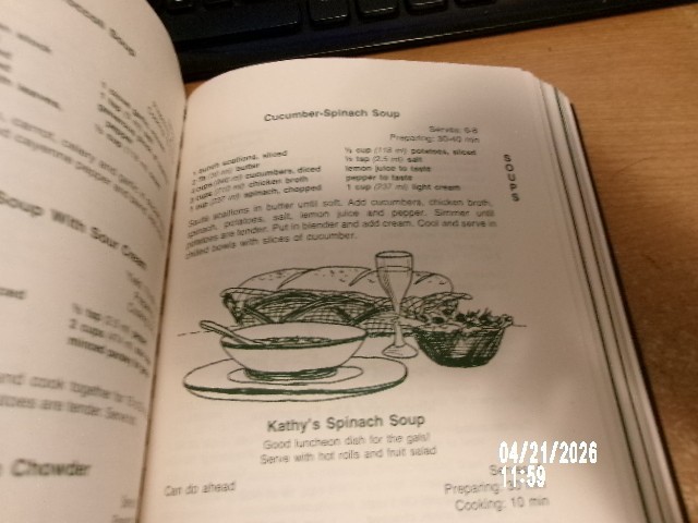 VTG Junior League Regional Cookbook “Out Of Our League” Greensboro NC 1983