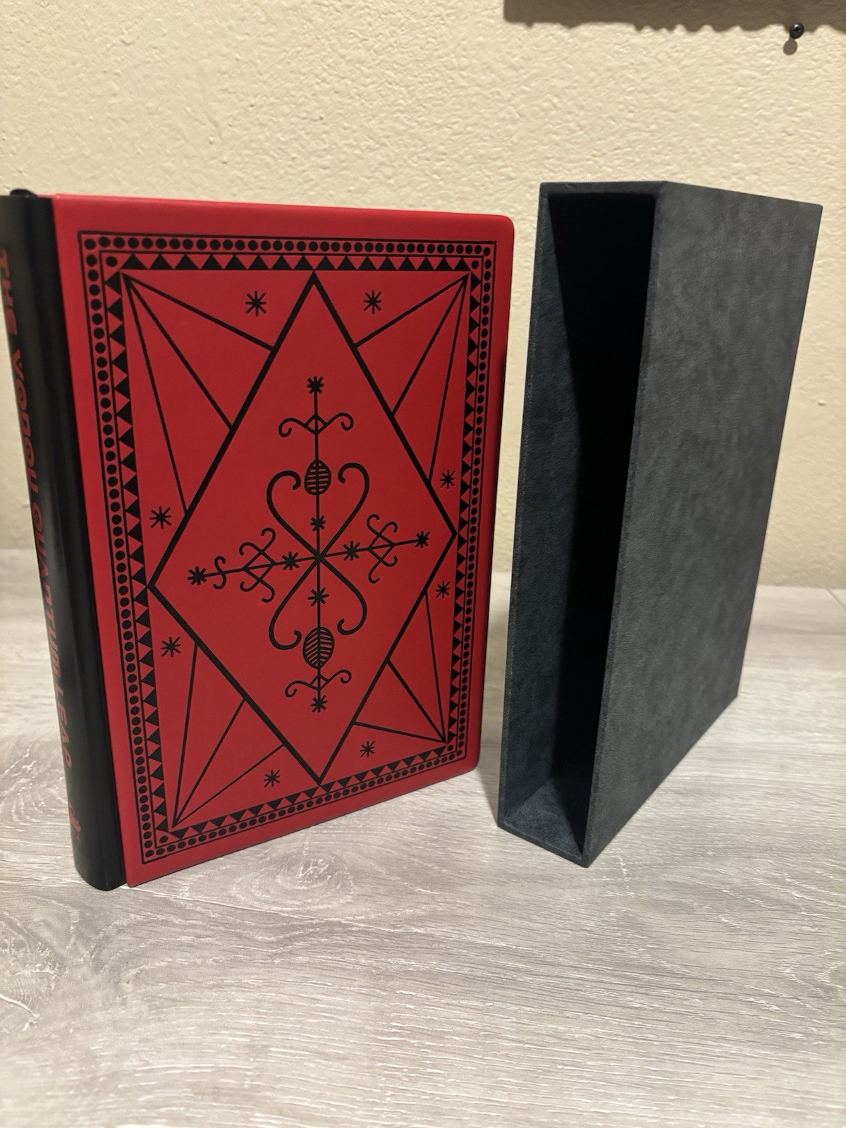 The VodouQuantum Leap full Leather deluxe occult book voodoo rare 2nd edition