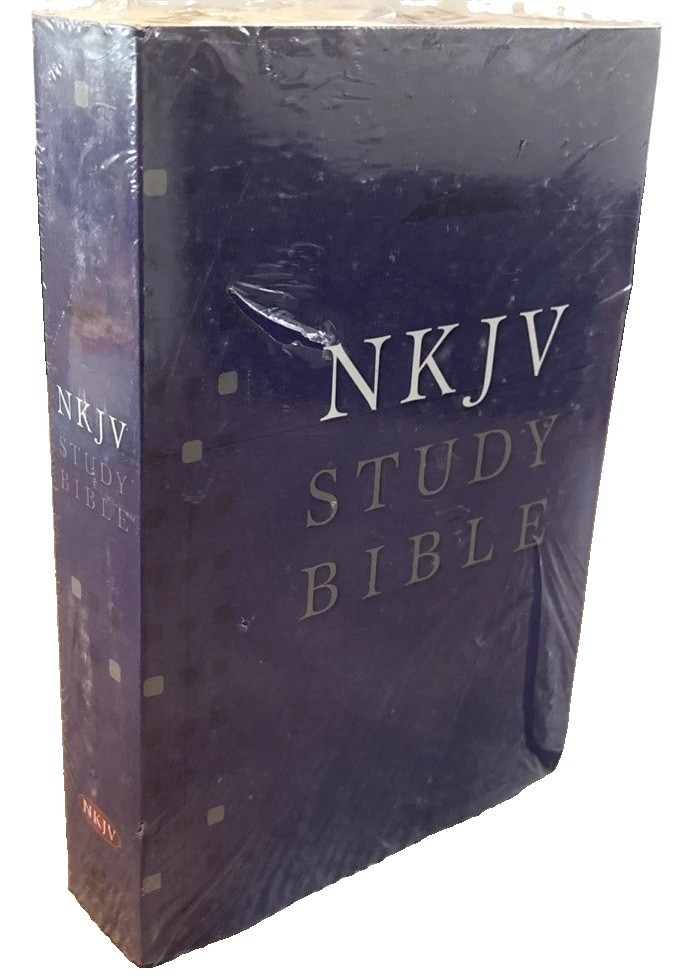 The NKJV Study Holy Bible Second Edition New/In Loosening Shrinkwrap