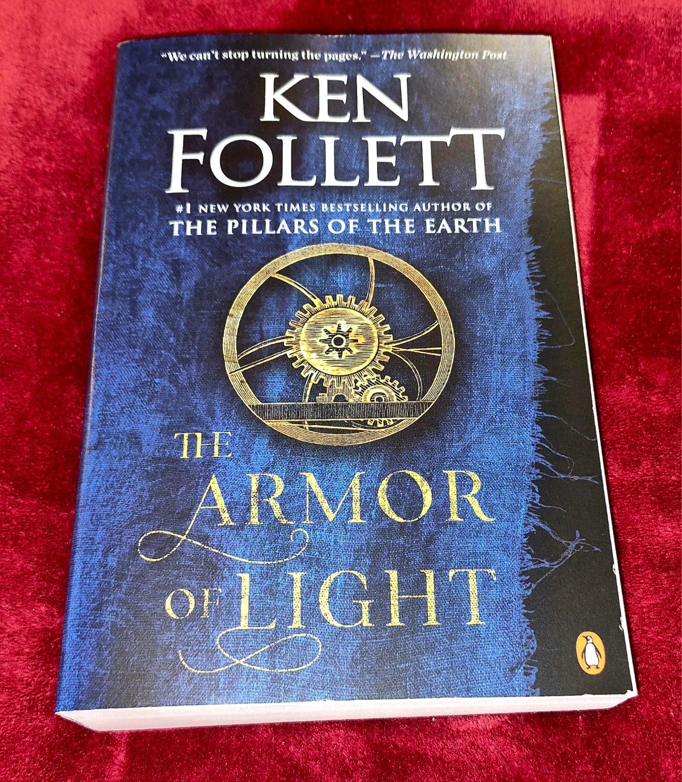 The Armor of Light Kingsbridge series books LARGE TRADE PAPERBACK Ken Follett
