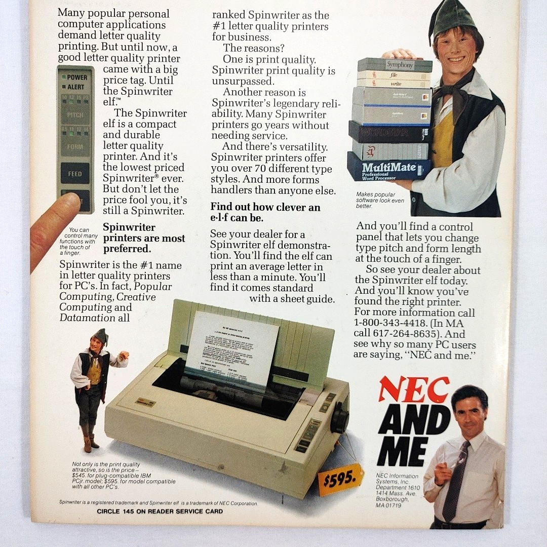 Creative Computing Magazine Computers & Electronics Vol 11 No 6 June 1985