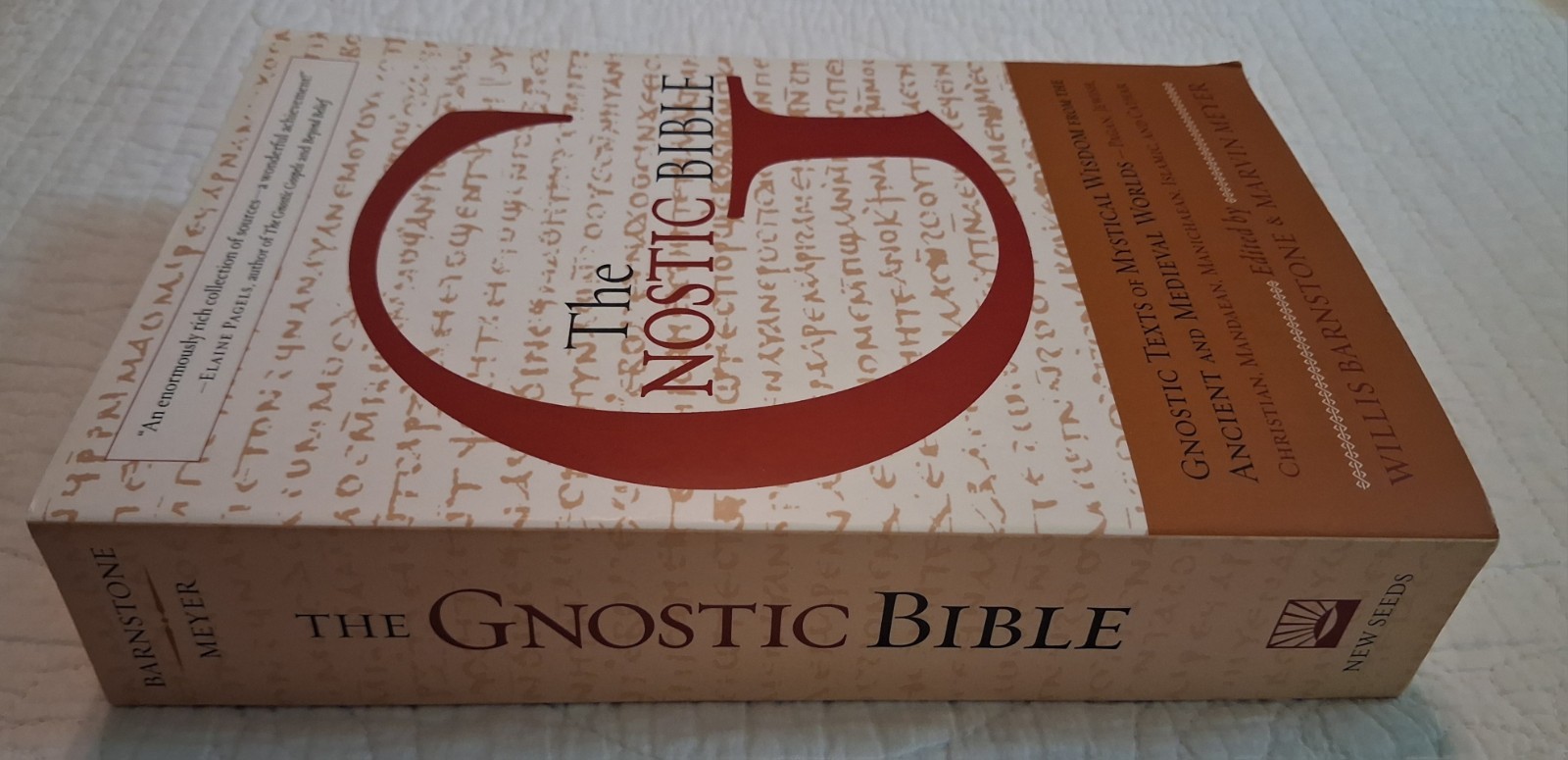 Gnostic Bible: Mandean, Pagan, Cathar, Etc. Texts Edited by Barnstone And Meyer