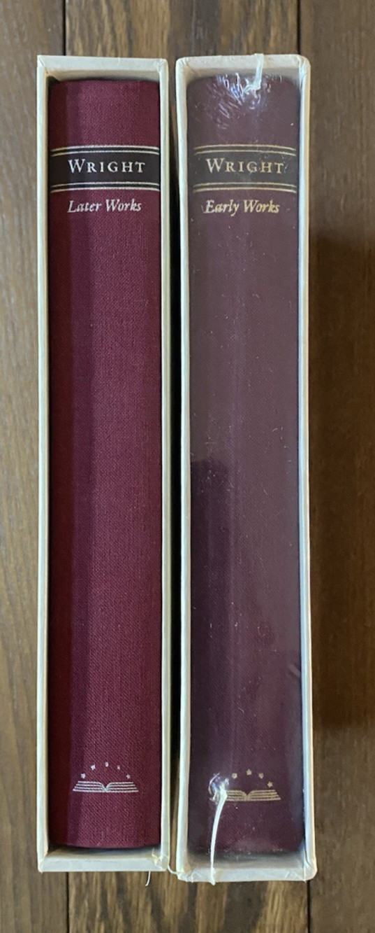 Richard Wright 2 Volumes The Library of America