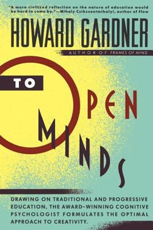 To Open Minds Paperback Howard Gardner