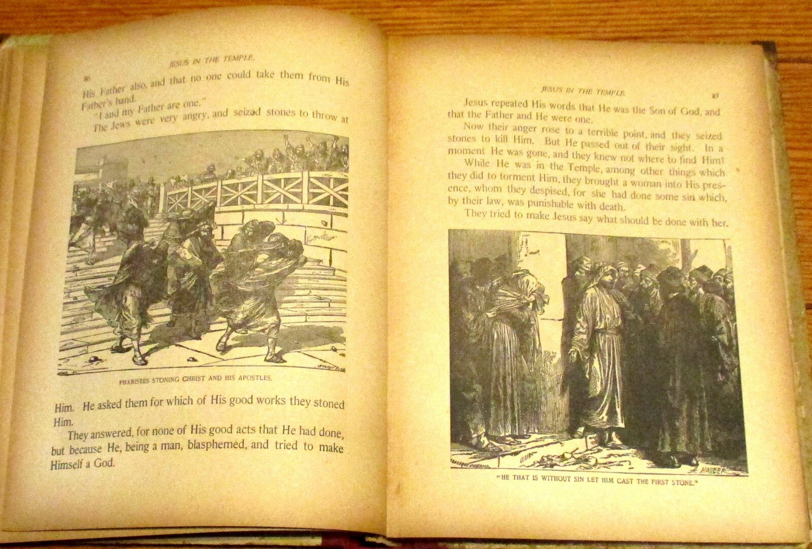 Bible Story Land New Testament Edition 1892 H/C 220 Pages RARE!!!
