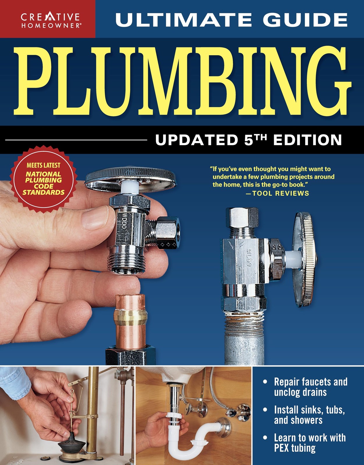 Ultimate Guide: Plumbing, Updated 5th Edition (Creative Homeowner) Beginner-…
