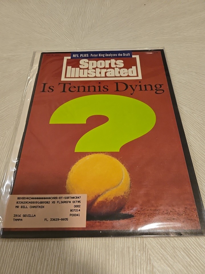 Vintage Sports Illustrated May 9, 1994 Is Tennis Dying? Kentucky Derby