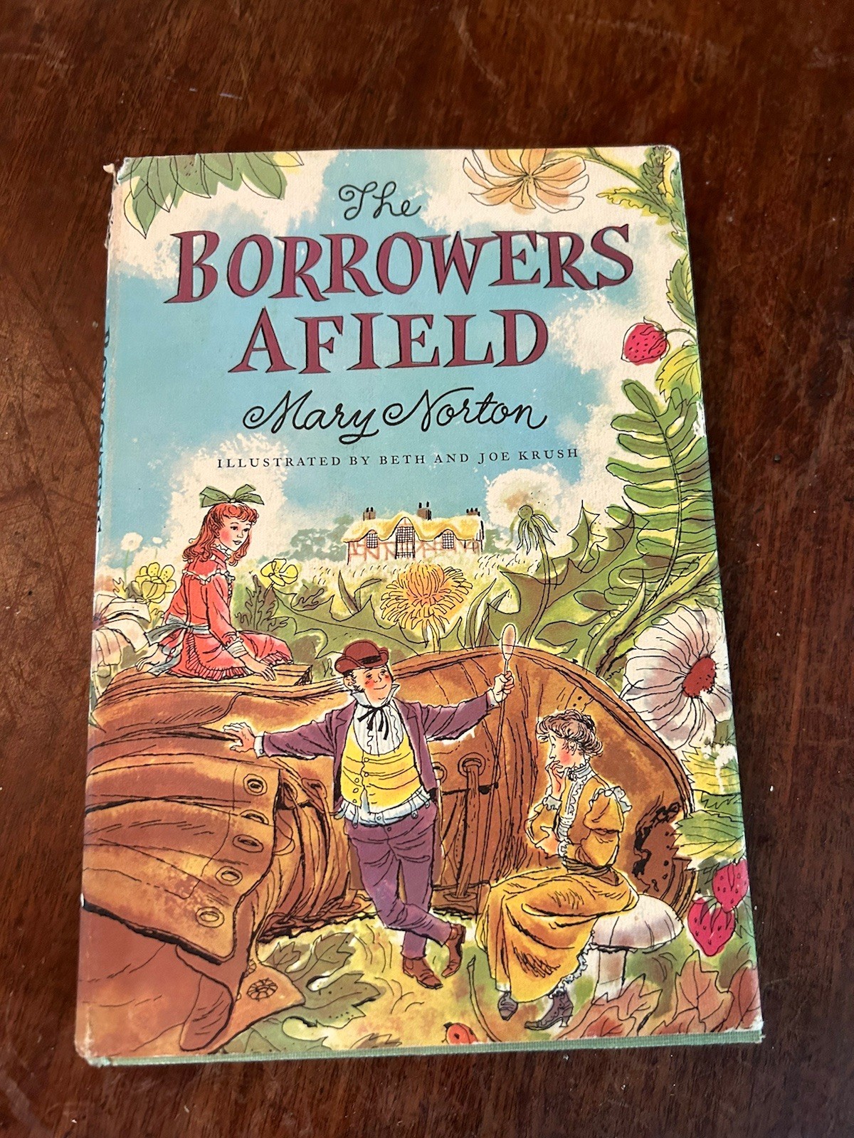Borrowers Afield Book 1955 With Jacket