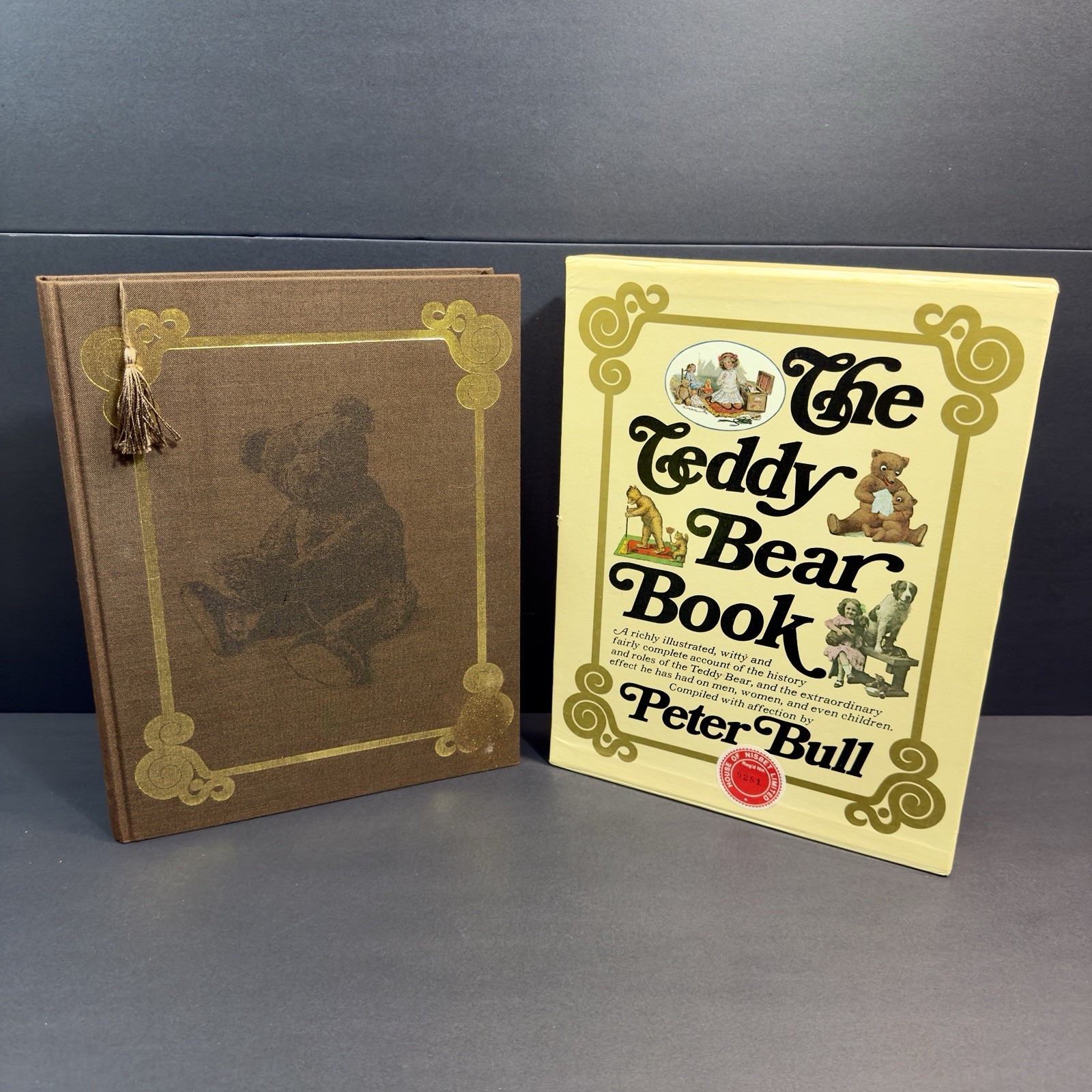 Limited Edition Teddy Bear Book Peter Bull #9281/10000 Hardcover