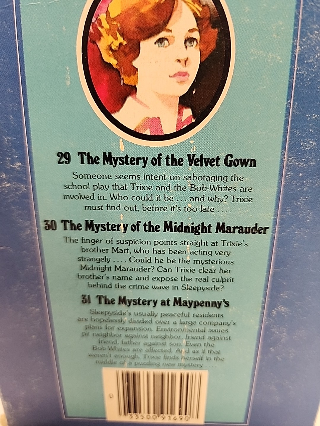 TRIXIE BELDEN Vintage Book Lot 29 30 31 PB Mysteries by Kathryn Kenny Gift Set