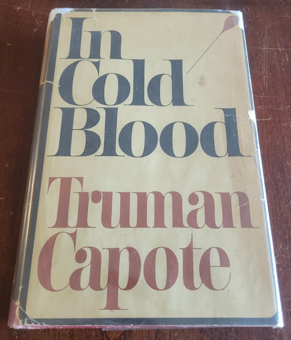 In Cold Blood – Truman Capote – 1965 Random House BCE HC DJ True Crime (Read)
