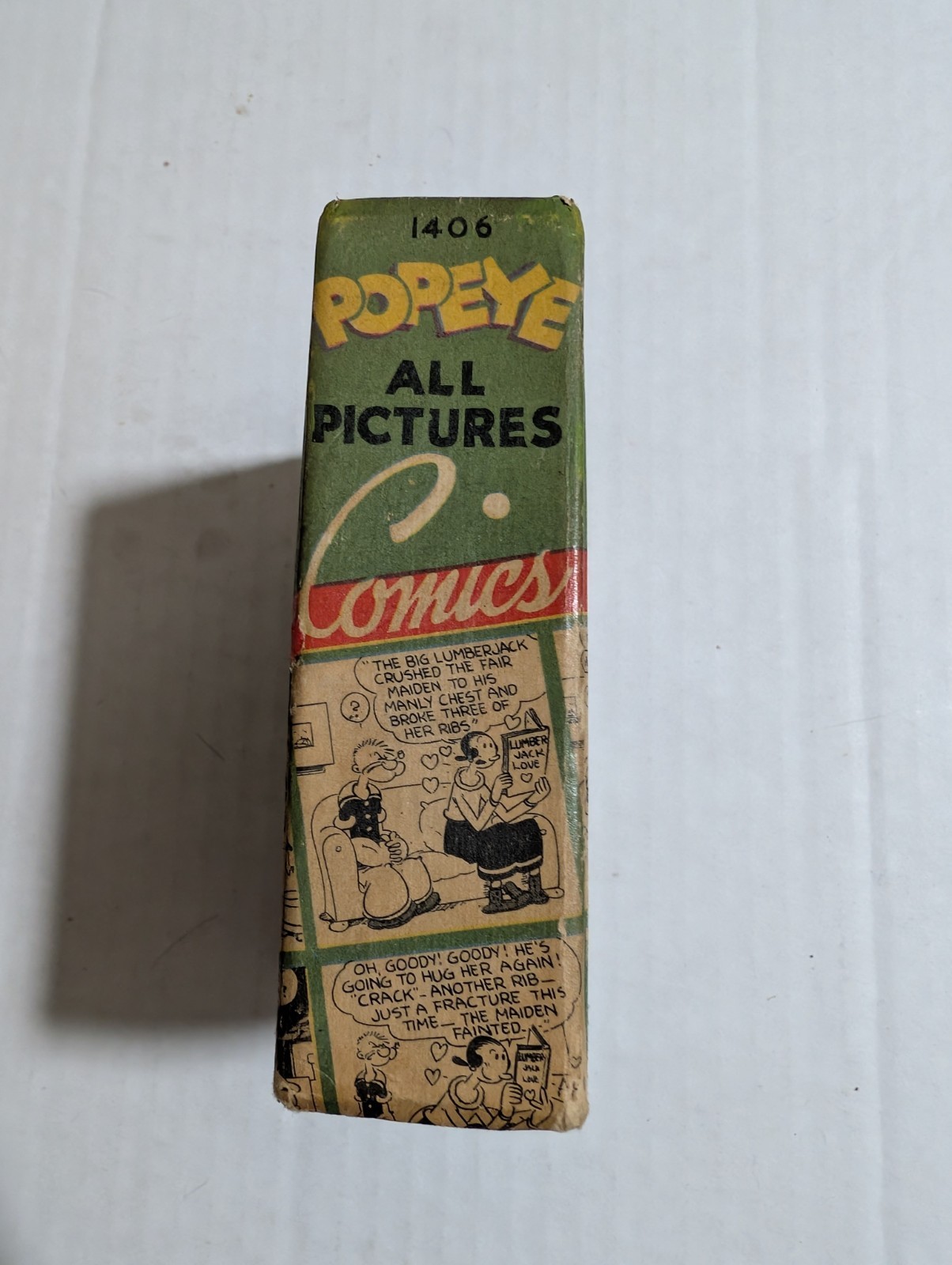 VINTAGE POPEYE ALL PICTURES COMICS BETTER LITTLE BOOK 1942 G