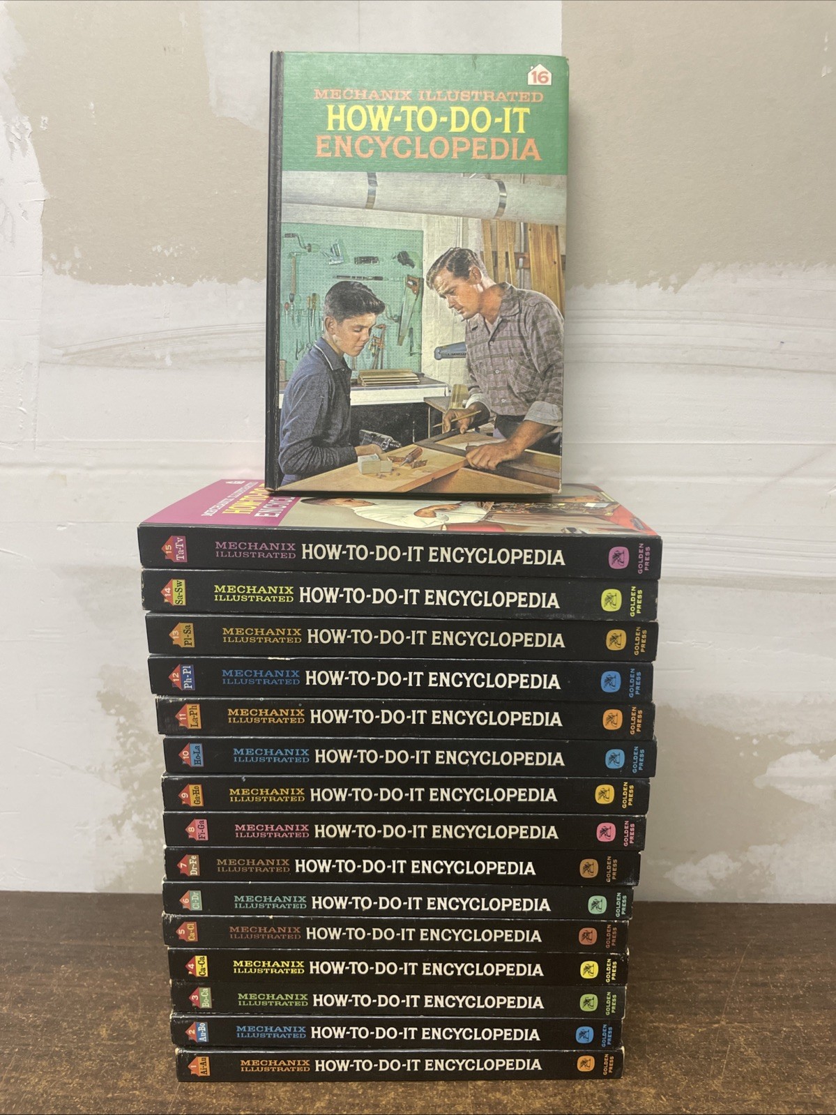 Mechanix Illustrated How To Do It Encyclopedia Volumes 1-16 1961 Complete Set