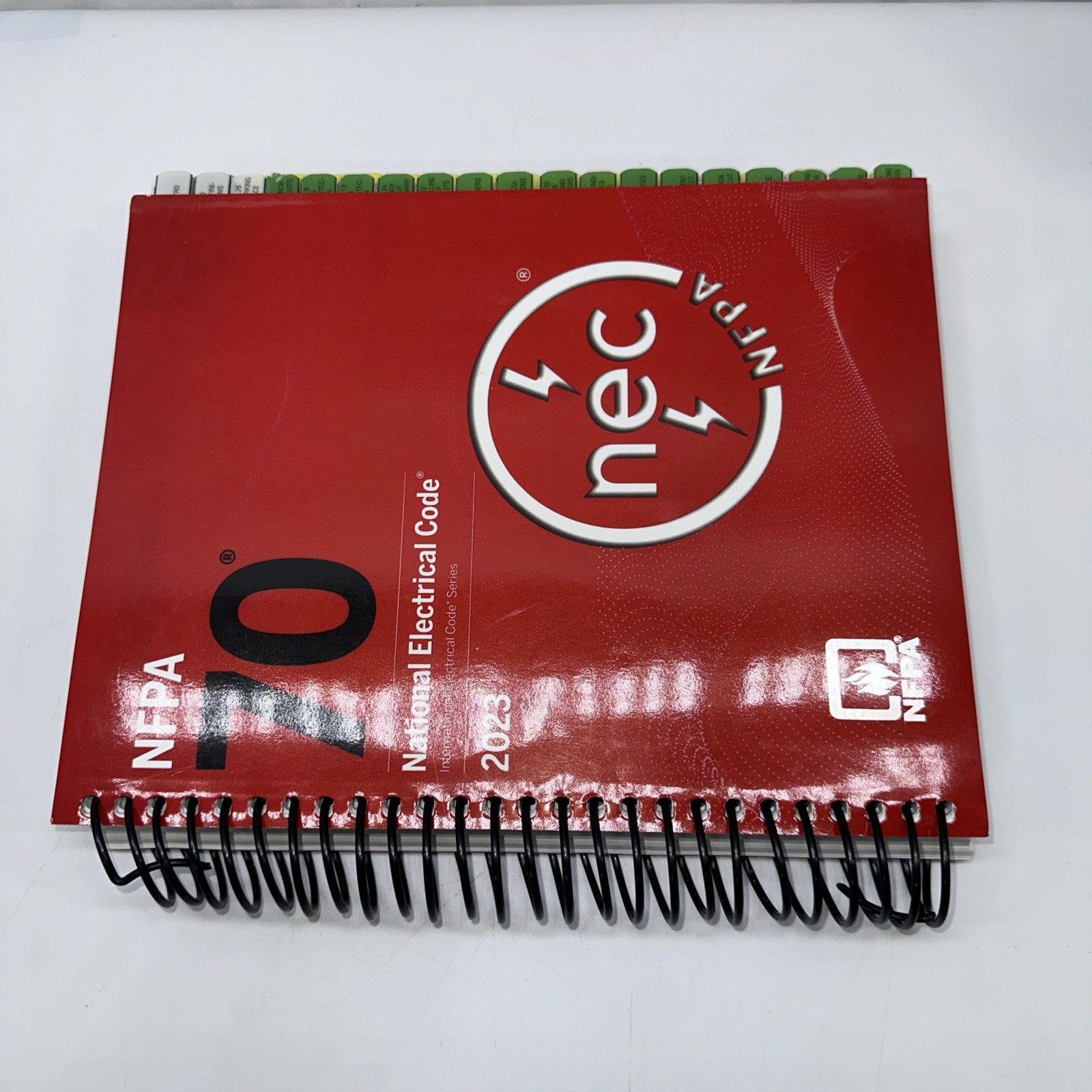 NEW NFPA 70, National Electrical Code 2023 Spiralbound Book Pretabbed Tabs NEC
