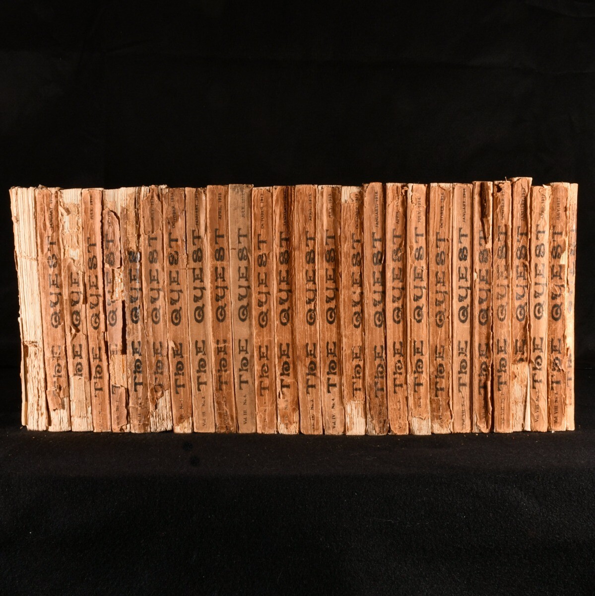 1909-1918 27Vols The Quest A Quarterly Review G R S Mead Very Scarce First Ed…