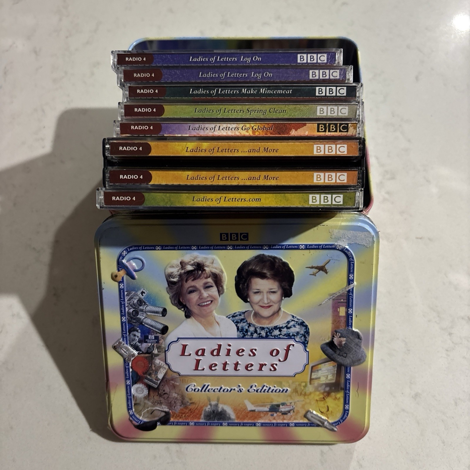 Ladies of Letters Collector’s Edition 10-Disc Tin Box Set BBC 2006 + Recipe Inc.