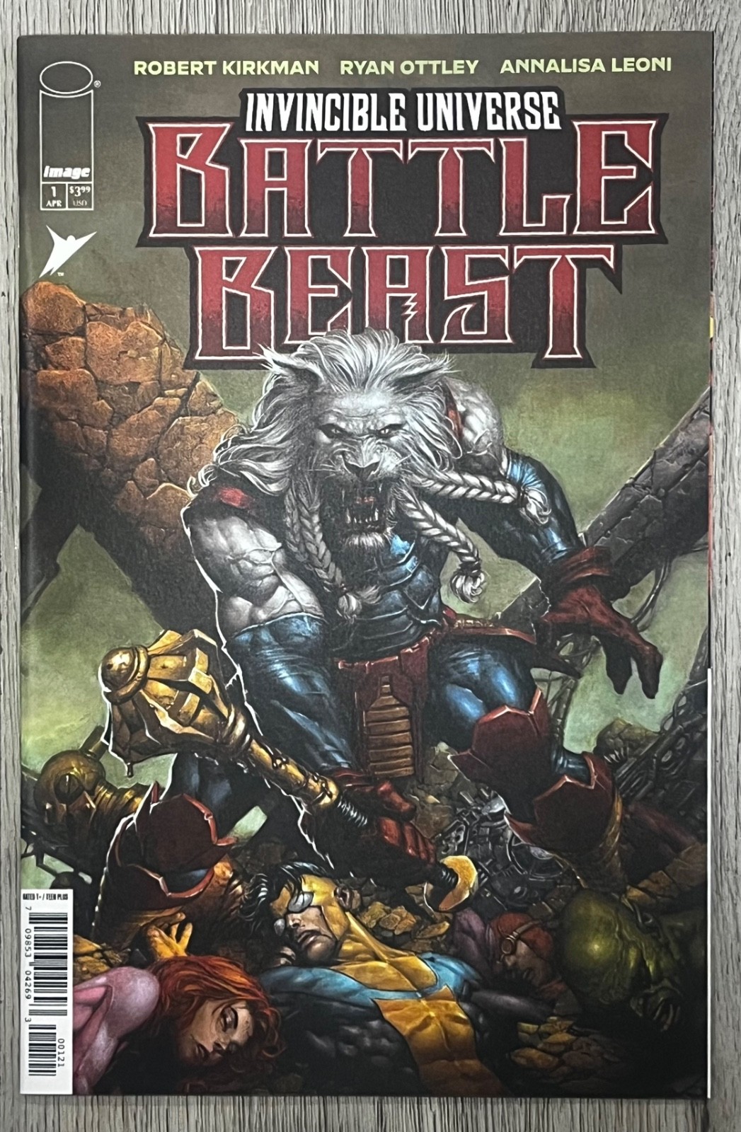 Invincible Universe: Battle Beast #1 – Cover B David Finch Image Comics (2025)