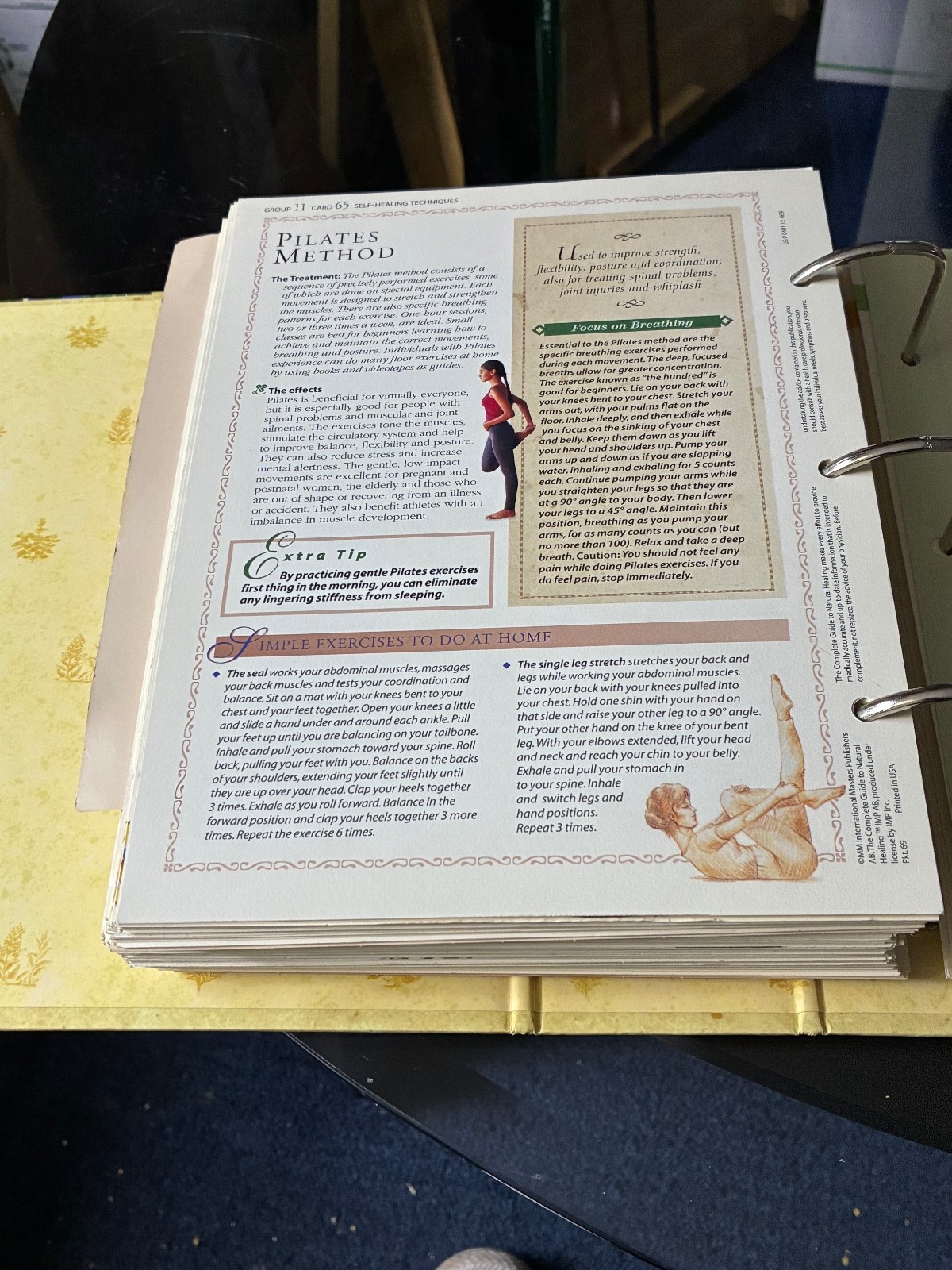 THE COMPLETE GUIDE TO NATURAL HEALING BINDER