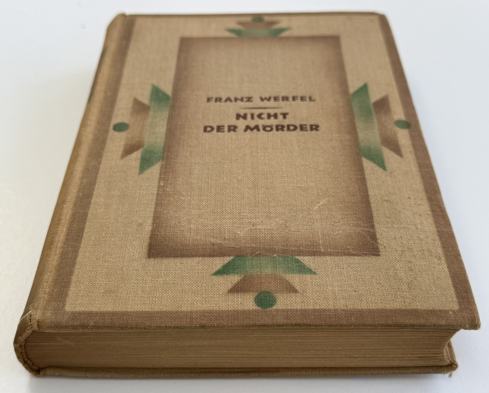 Franz Werfel Inscribed SIGNED in Vienna Nicht der Mörder 1922 Kurt Wolff German