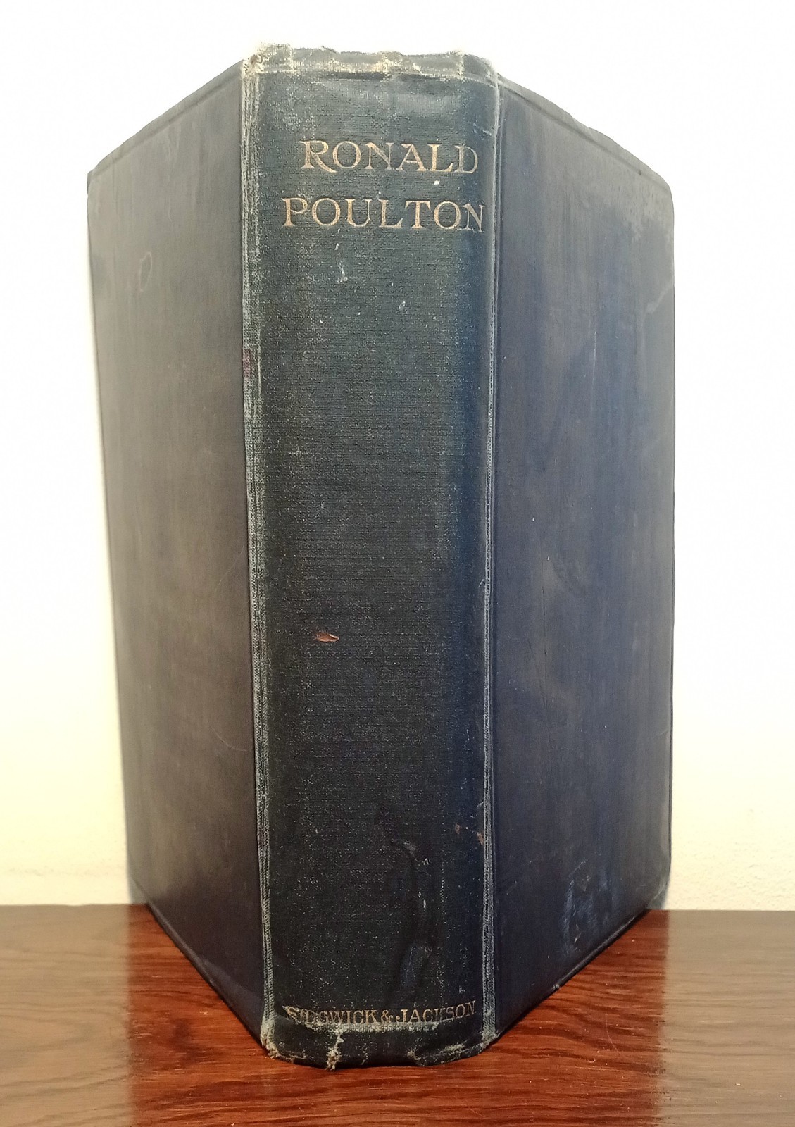 Ronald Poulton Rugby Great First World War 1 WW1 Memorial Volume Ploegsteert