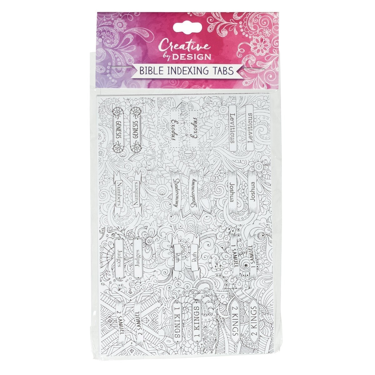 Coloring Bible Index Tabs
