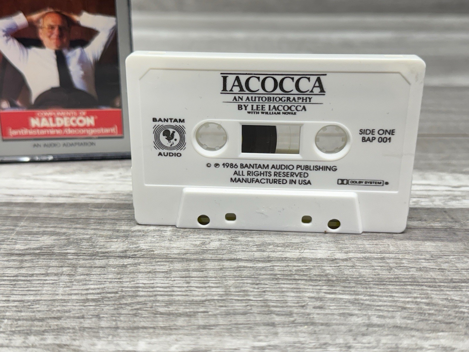 IACOCCA: AN AUTOBIOGRAPHY By Lee Iacocca & William Novak Vintage Cassette