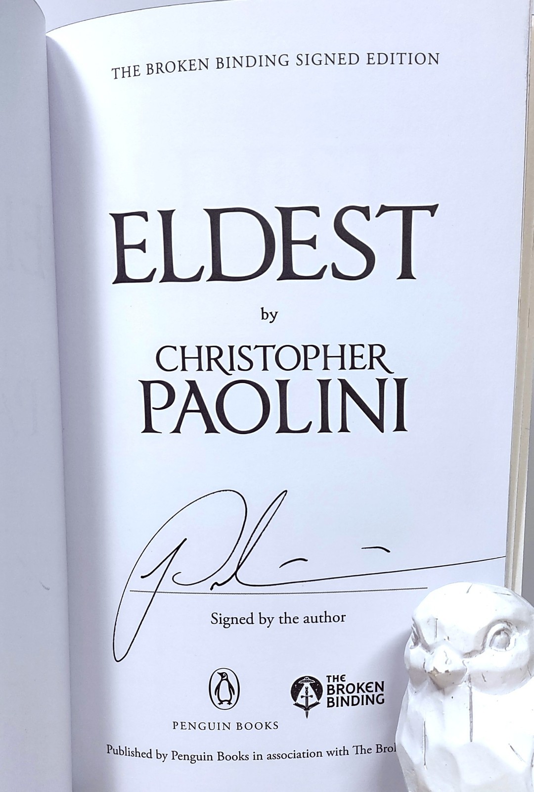 The Inheritance Cycle by Christopher Paolini Set – BROKEN BINDING-SIGNED