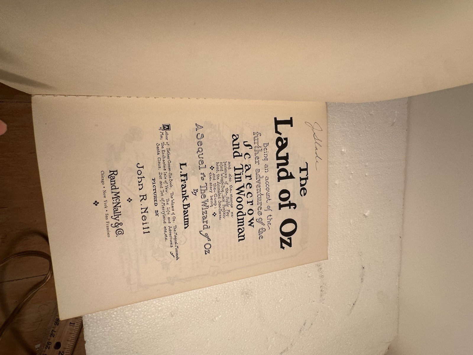 Set of 6 Vintage Oz Books White Edition Softcover 1956