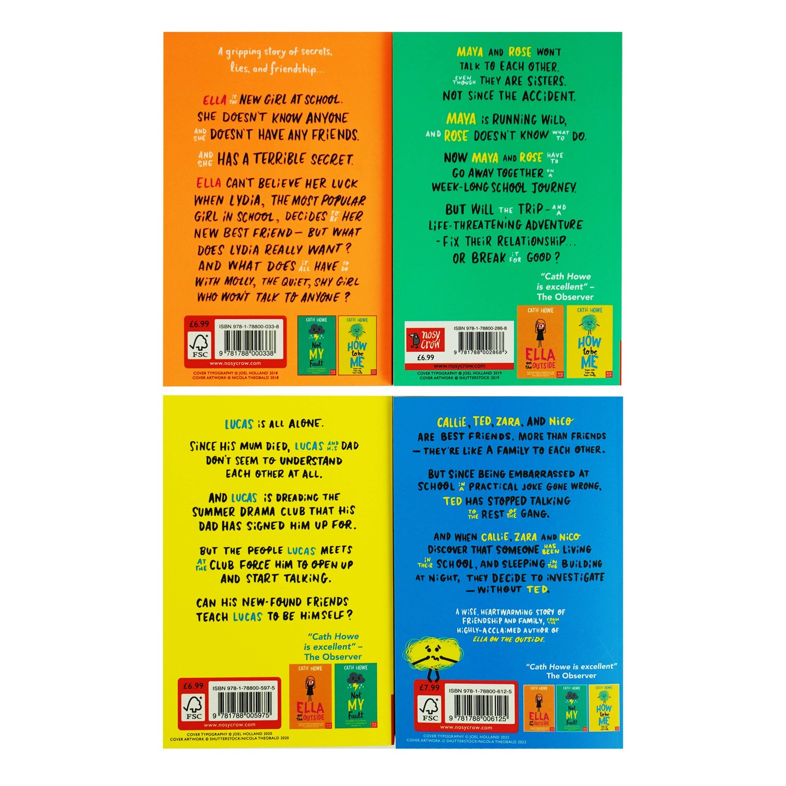 Cath Howe 4 Books Collection Set – Ages 9-12 – Paperback