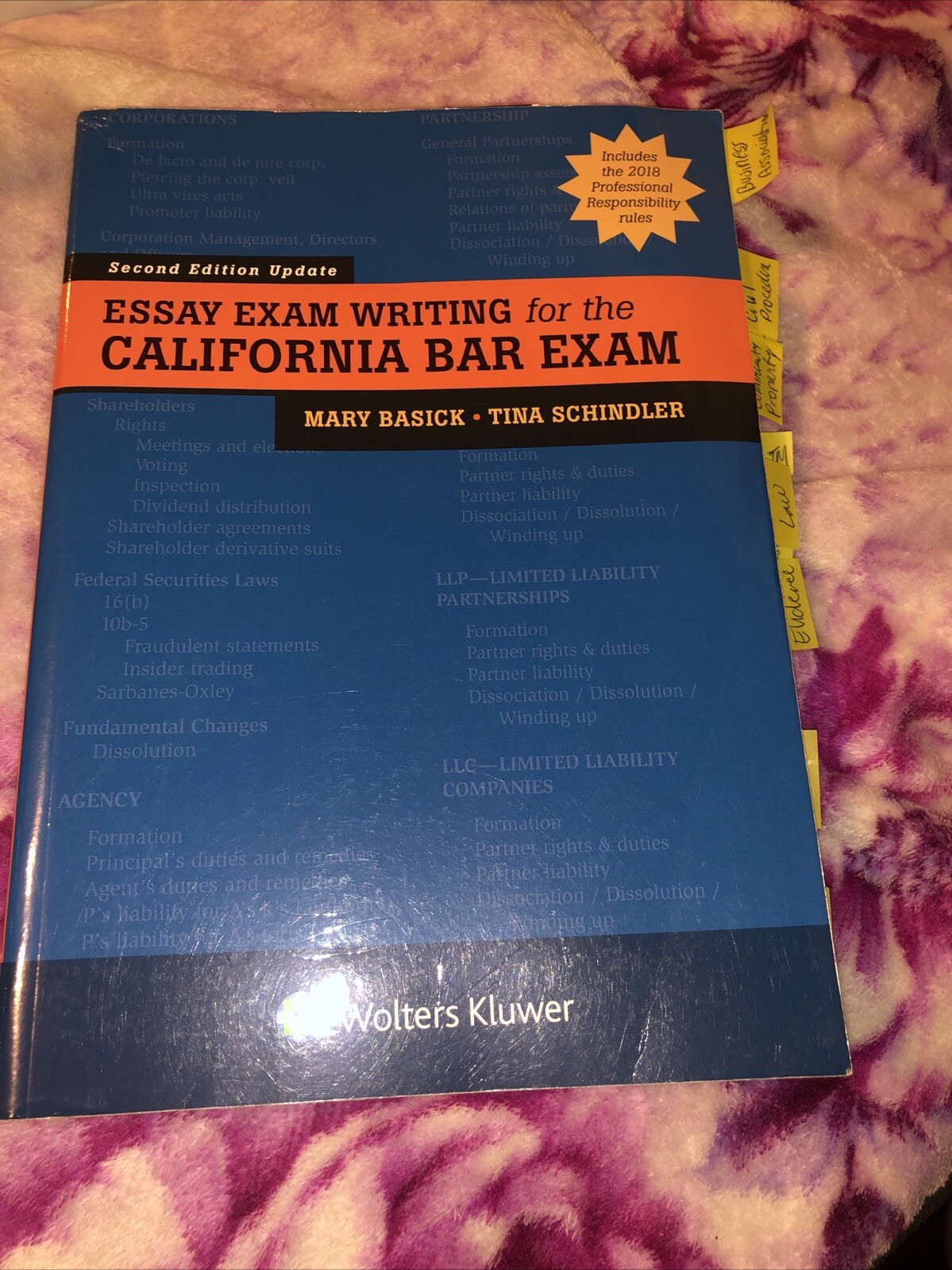 Bar Review Ser.: Essay Exam Writing for the California Bar Exam by Mary…