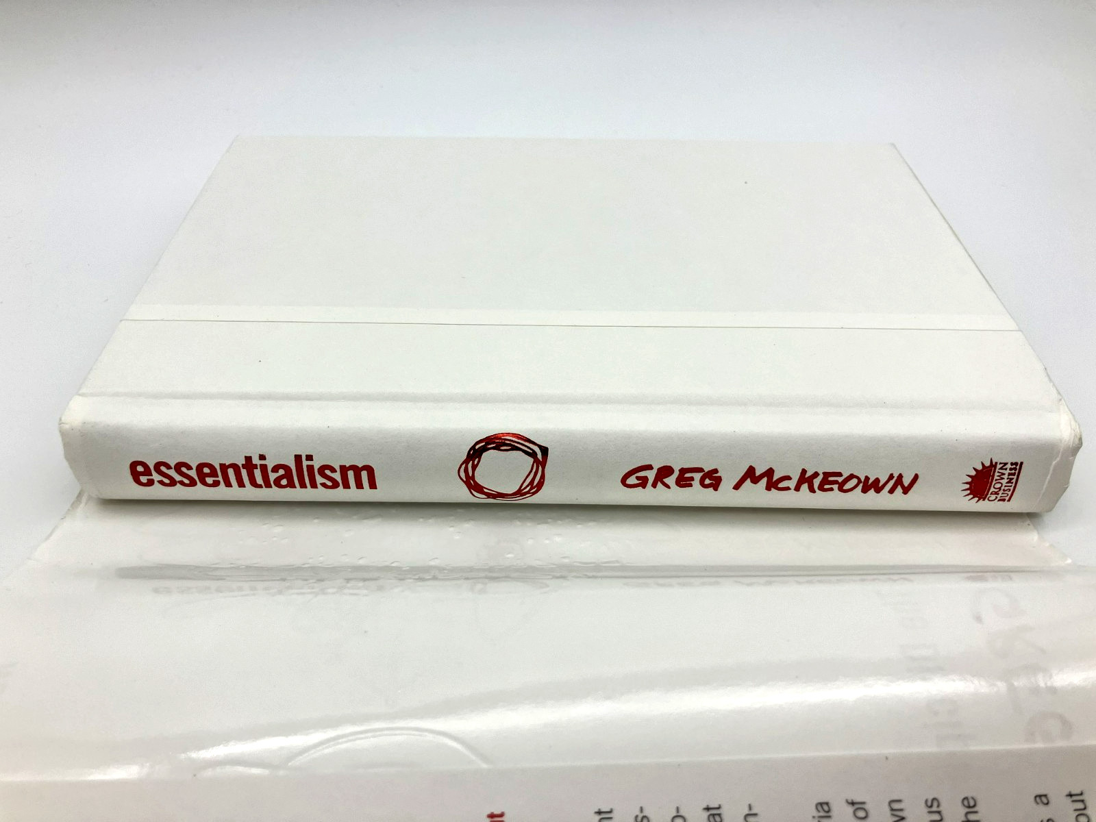Signed 1st Ed Hardcover Essentialism Greg McKeown TheDisciplined Pursuit of Less