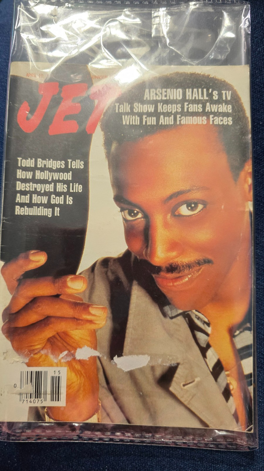 Jet Magazine – April 10, 1989 – Arsenio Hall