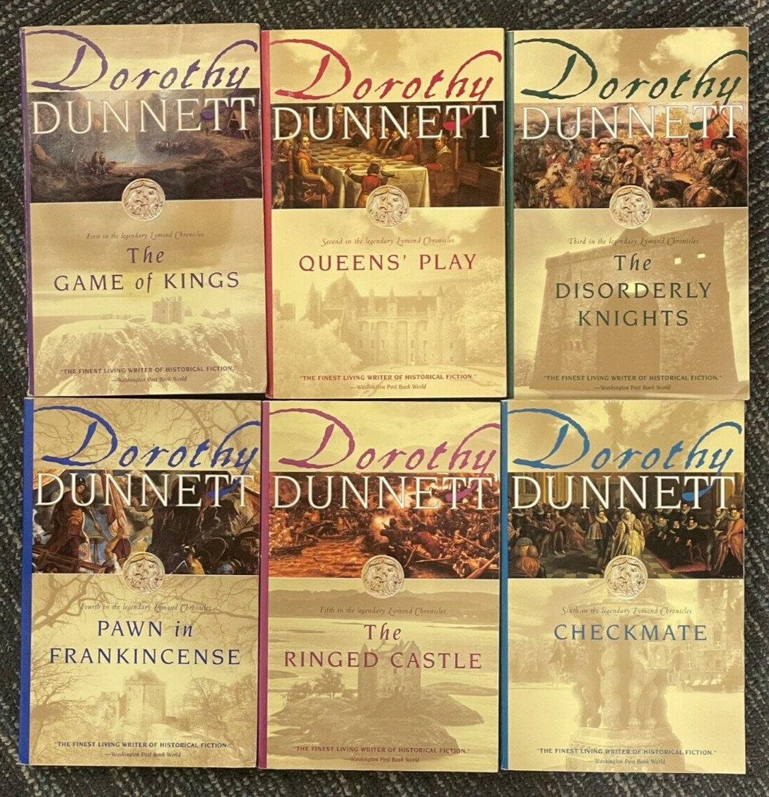 Complete Set Series – Lot of 6 Lymond Chronicles books by Dorothy Dunnett