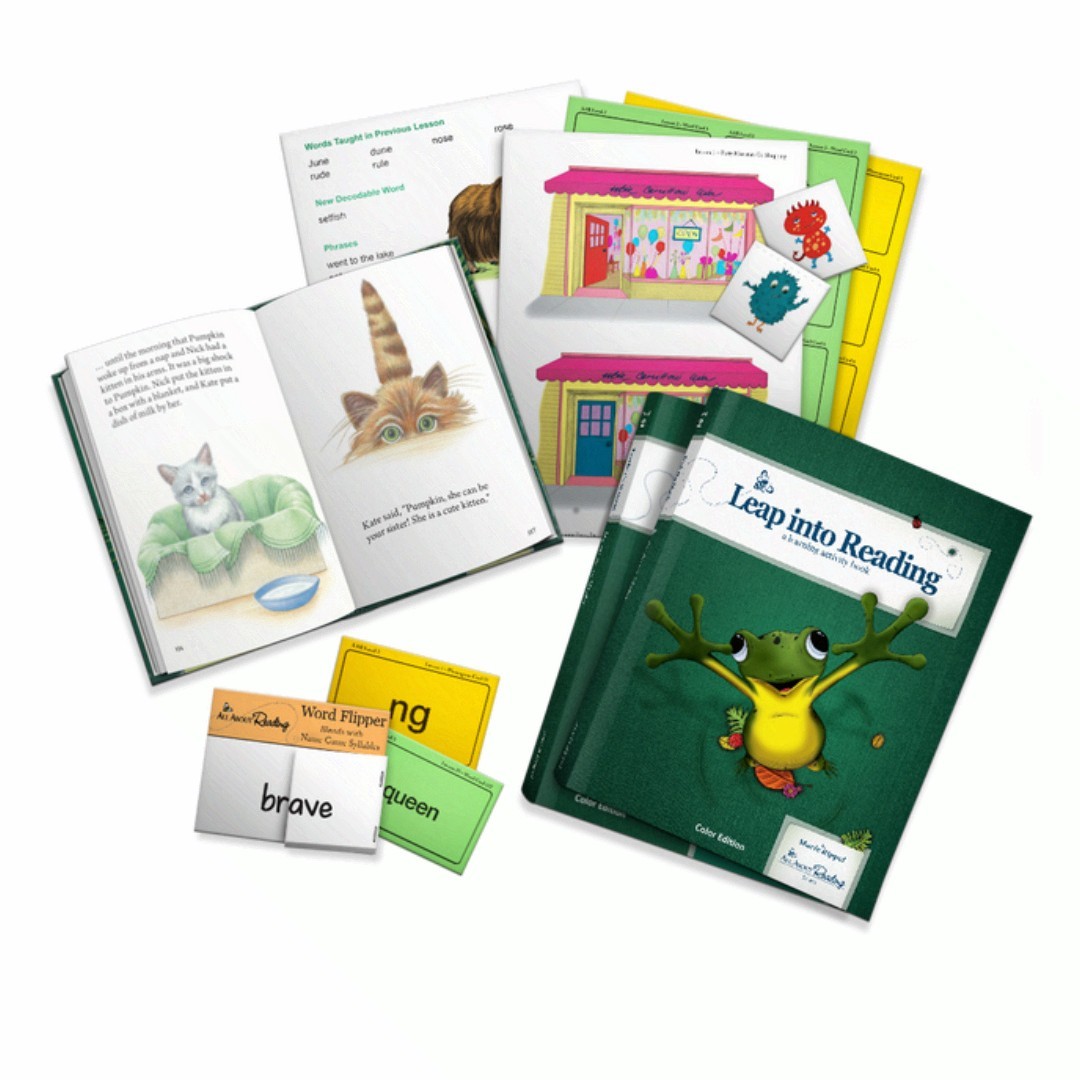 All About Reading Level 2 Materials Complete Homeschool Phonics Program Set