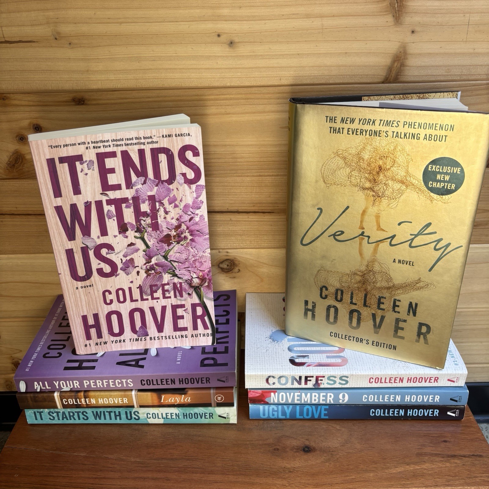 Colleen Hoover Set Of 8 Books : It Ends With Us & More, Atria Paperback