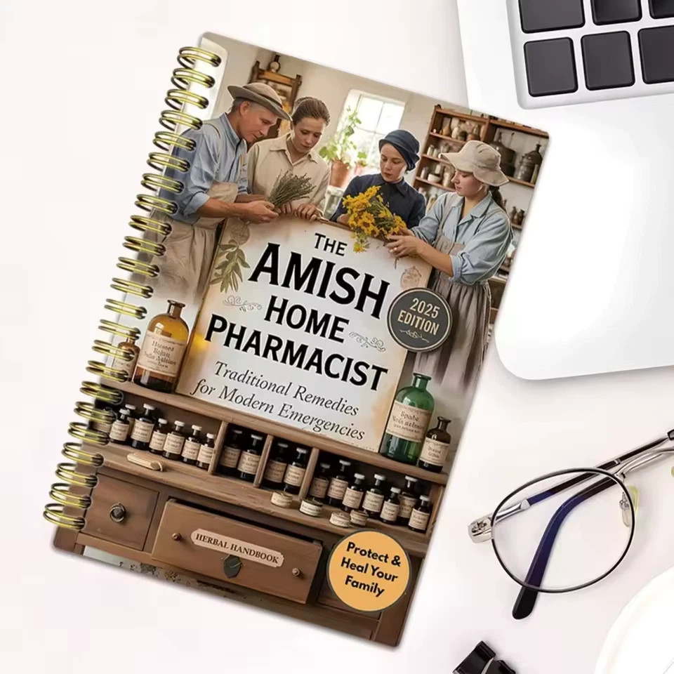 The Complete Amish Apothecary Book Herbal Remedies & Home Healing Free Shipping