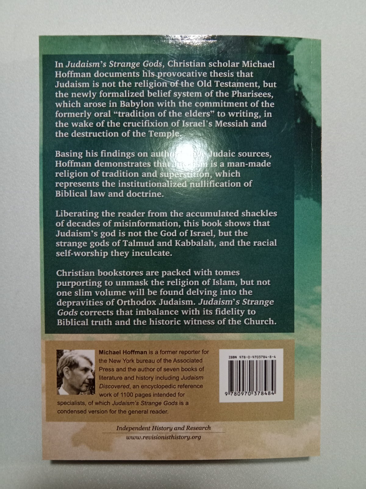 Judaism’s Strange Gods by Michael Hoffman PB