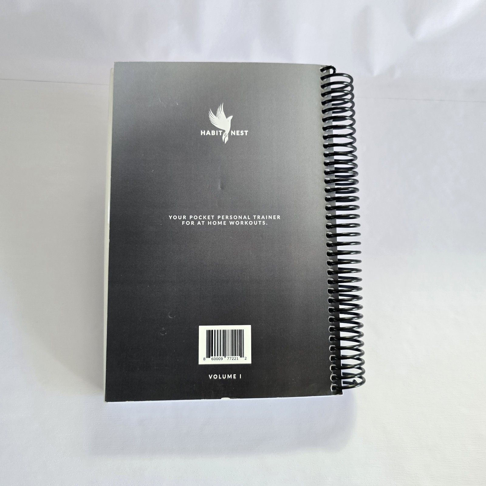 The Dumbbell Home Workout Journal Series Habit Nest Spiral Bound