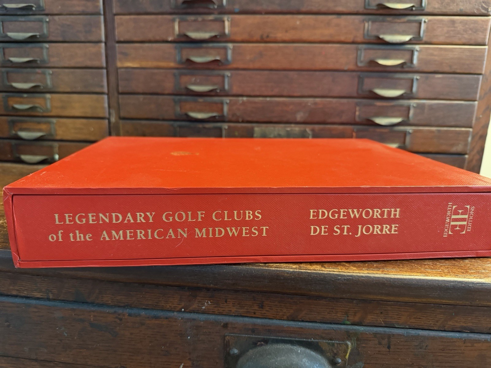 Legendary Golf Clubs of American Midwest – St. Jorre Edgeworth Ed Hardcover Book